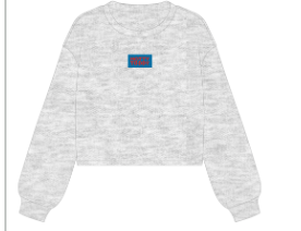 The Youth Ash Becca Crewneck | Hotty Toddy Woven Label