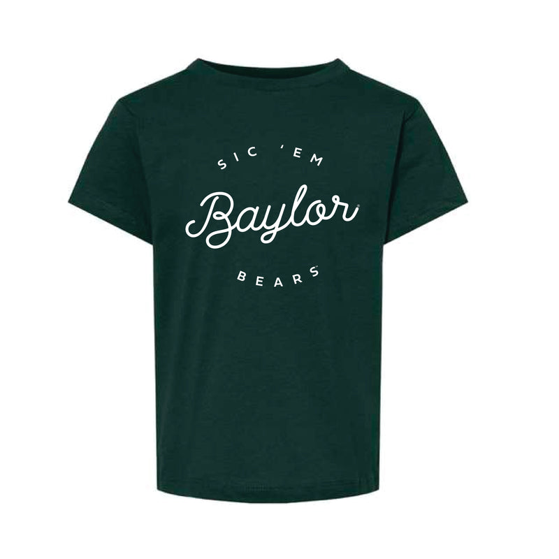 The Script Baylor | Forest Toddler Tee