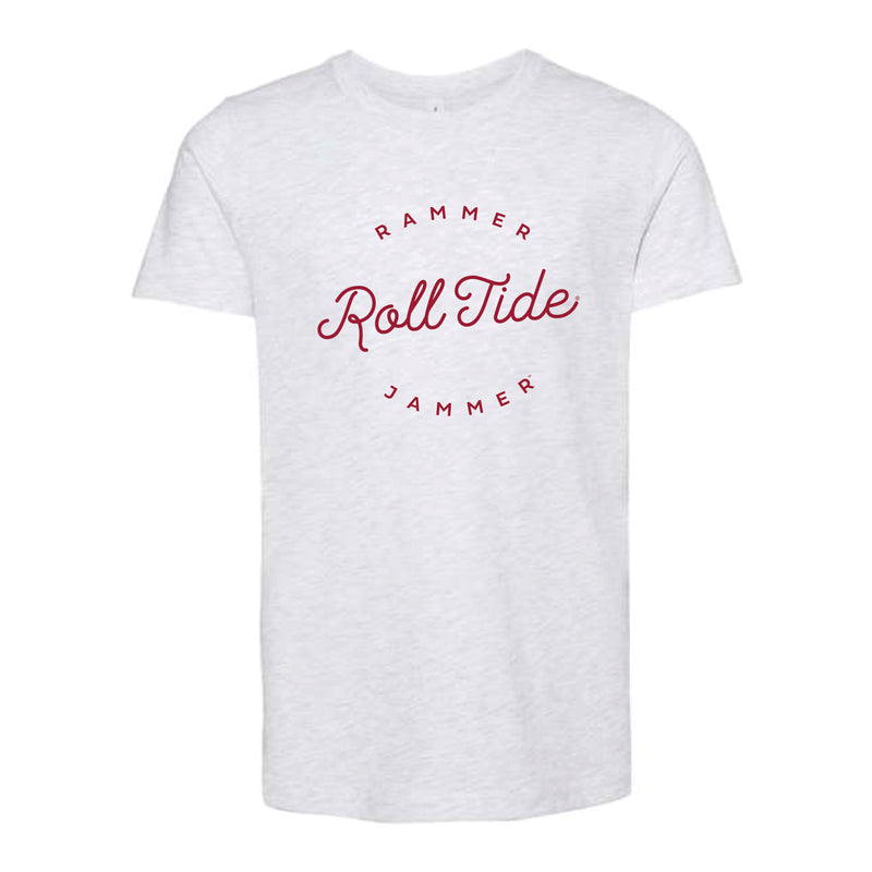 The Script Roll Tide | Youth Ash Tee