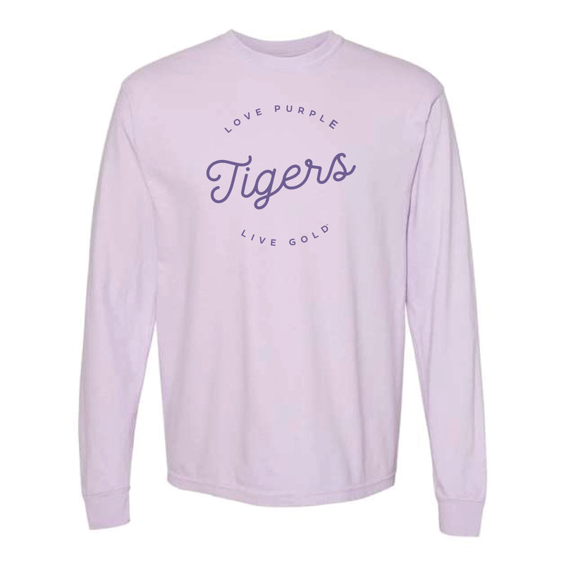 The Script Tigers | Orchid Long Sleeve