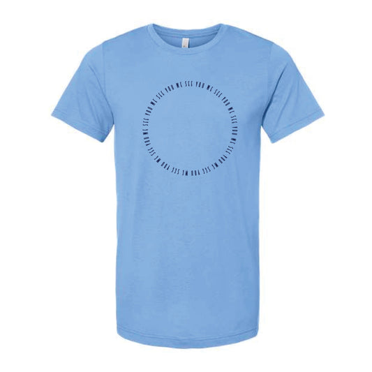 The We See You logo | Adult Carolina Blue Tee