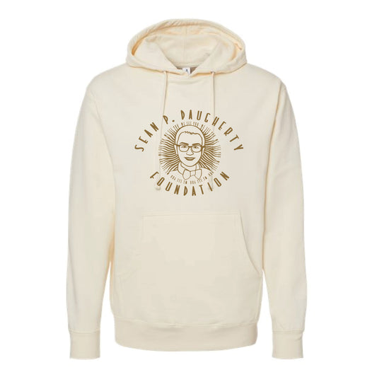 The Sean Full Logo | Adult Bone Hoodie