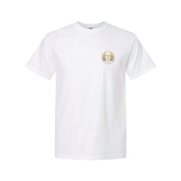 The LC: Daugherty Oval Logo | Adult White Tee