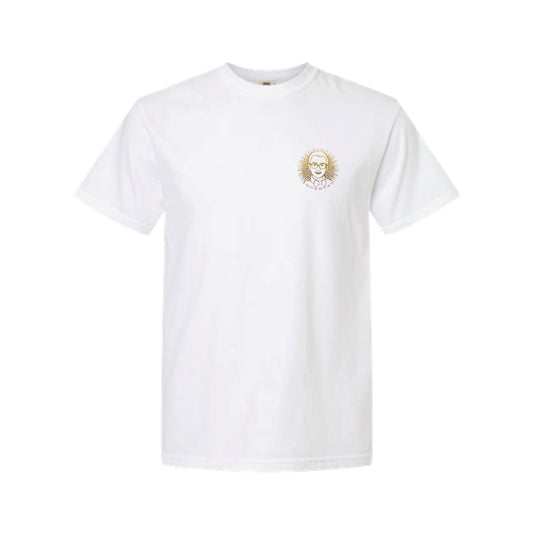 The LC: Daugherty Oval Logo | Adult White Tee