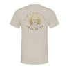 The LC: Daugherty Oval Logo | Adult Heather Dust Tee