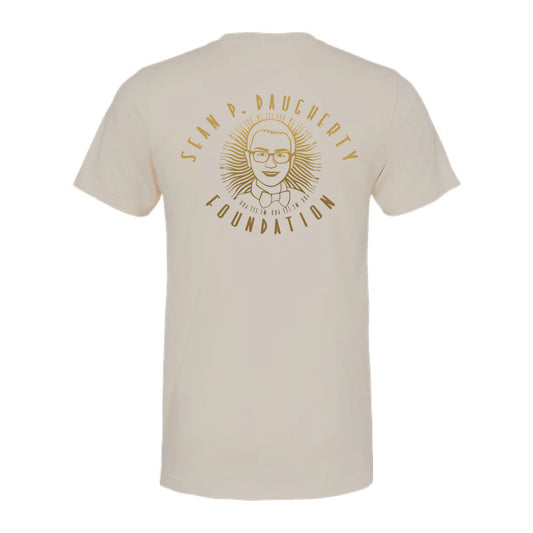 The LC: Daugherty Oval Logo | Adult Heather Dust Tee