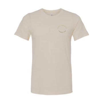 The LC: Daugherty Oval Logo | Adult Heather Dust Tee