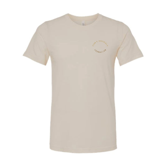 The LC: Daugherty Oval Logo | Adult Heather Dust Tee