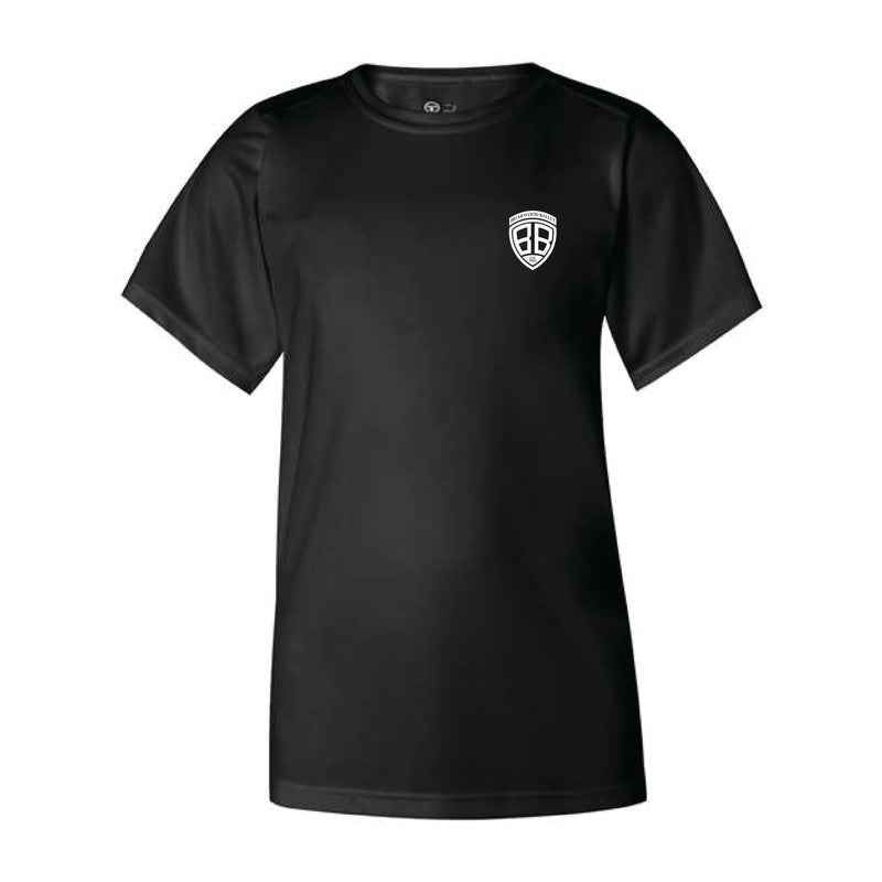 The Briarwood Ballet Shield | Black Performance Youth Tee
