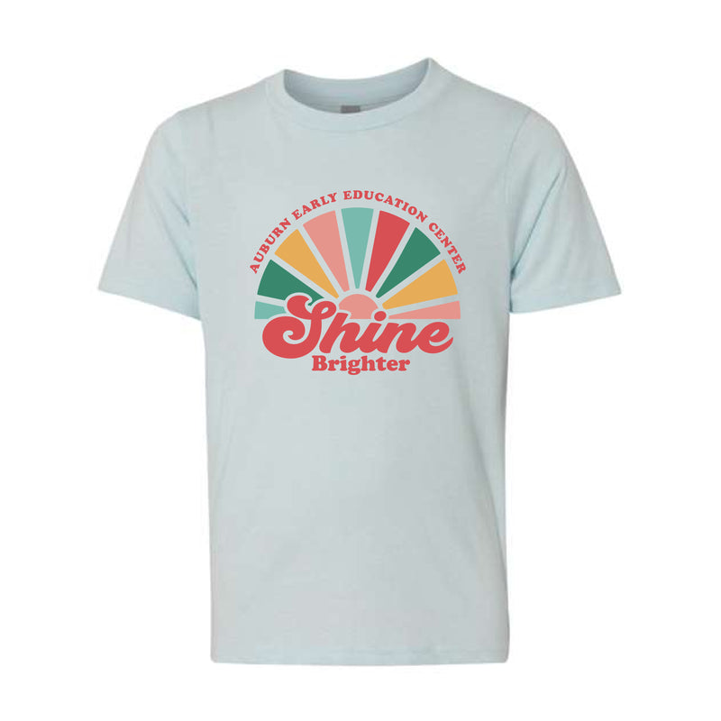 The Shine Brighter | Ice Blue Youth Tee