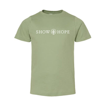 The Show Hope Full Logo | Youth Sage Tee