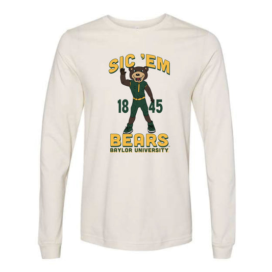 The Sic 'Em Bears 1845 Bruiser | Natural Long Sleeve