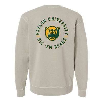 The Sic 'Em Bears Circle EST | Pigment Cement Sweatshirt