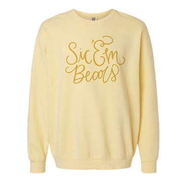 The Sic 'Em Bears Script | Butter Sweatshirt