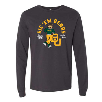 The Sic 'Em Bears Since 1845 | Dark Grey Long Sleeve