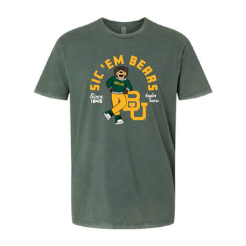 The Sic 'Em Bears Since 1845 | Washed Royal Pine Tee