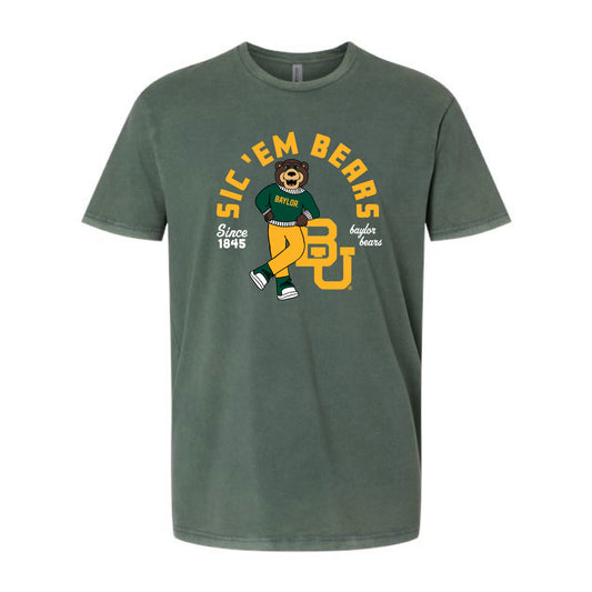 The Sic 'Em Bears Since 1845 | Washed Royal Pine Tee