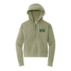 The Sic 'Em Bears Wavy | Military Green Frost 1/2 zip Pullover