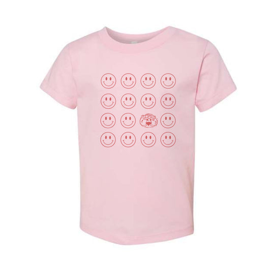 The Smiles For Aubie | Toddler Pink Tee