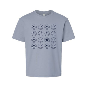 The Smiles For Aubie | Youth Vintage Denim Tee