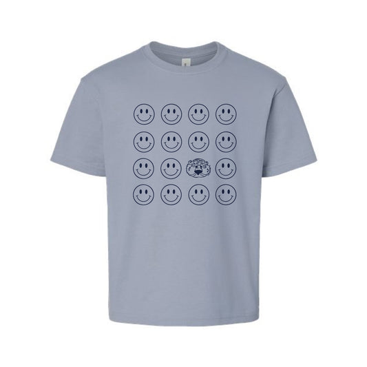 The Smiles For Aubie | Youth Vintage Denim Tee