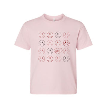 The Smiles for Big Al | Youth Soft Pink Tee