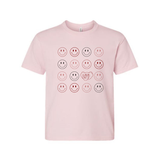 The Smiles for Big Al | Youth Soft Pink Tee