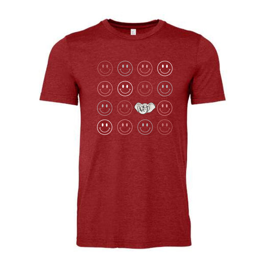The Smiles for Big Al | Garnet Tee