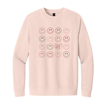 The Smiles for Big Al | Rosewater Pink Sweatshirt