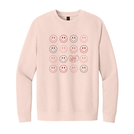 The Smiles for Big Al | Rosewater Pink Sweatshirt