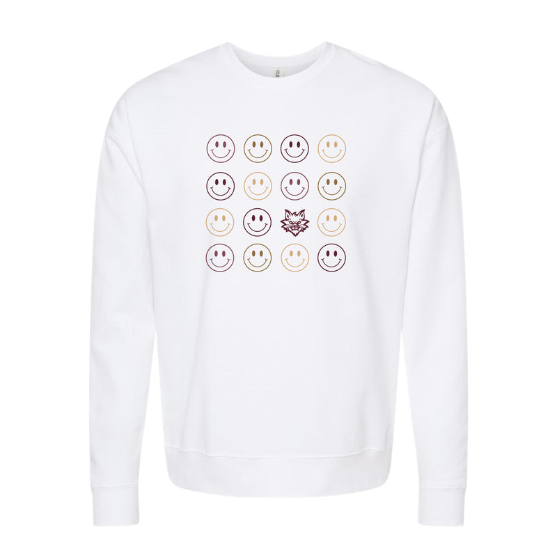 The Smiles For Boko | White Sweatshirt