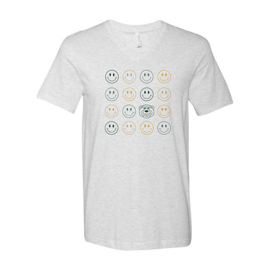 The Smiles for Bruiser | Ash Vneck Tee