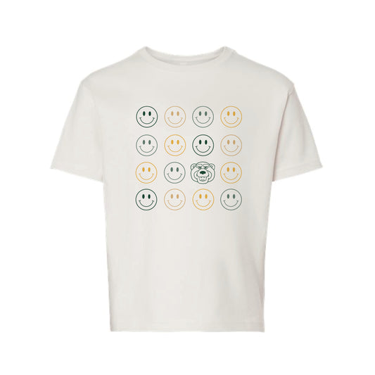 The Smiles for Bruiser | Youth Vintage White Tee