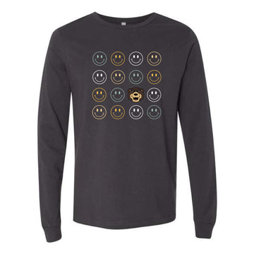 The Smiles for Bruiser | Dark Grey Long Sleeve