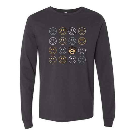 The Smiles for Bruiser | Dark Grey Long Sleeve