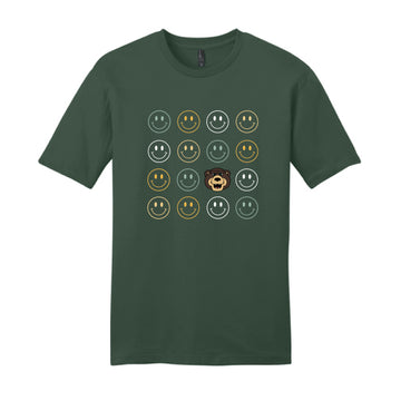 The Smiles for Bruiser | Forest Green Tee