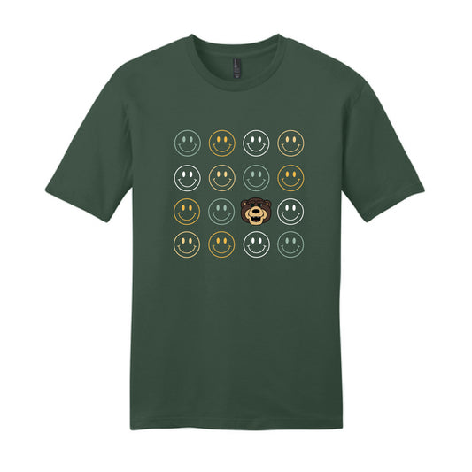 The Smiles for Bruiser | Forest Green Tee