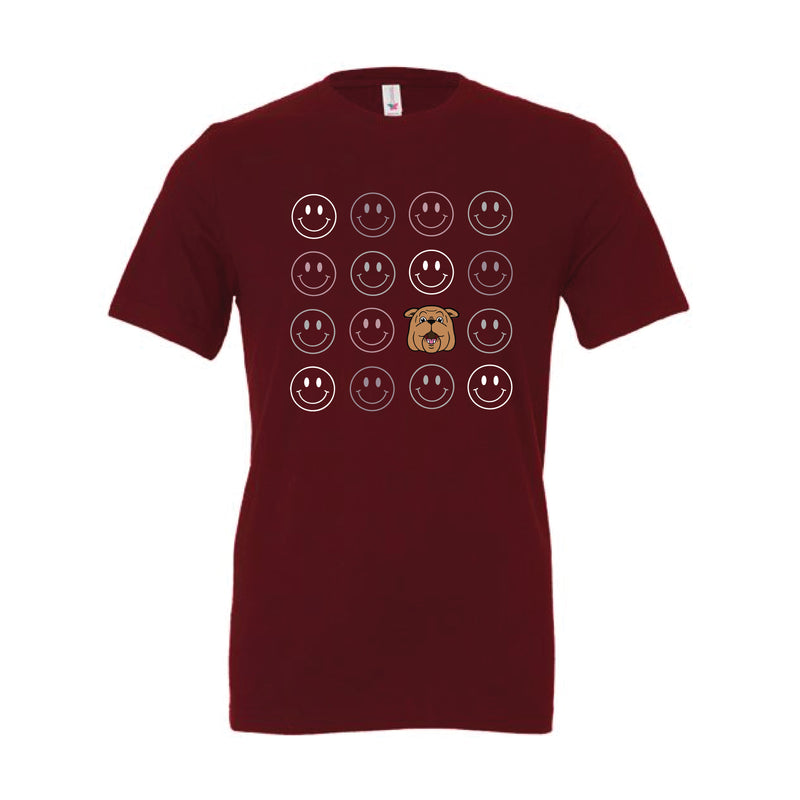 The Smiles for Bully | Maroon Tee