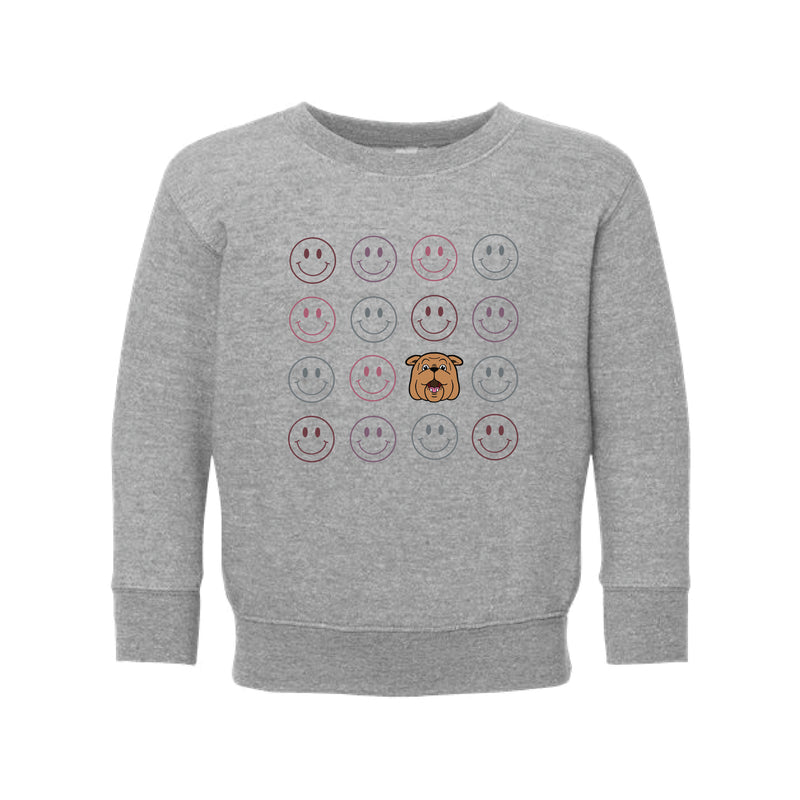 The Smiles for Bully | Toddler Heather Crewneck