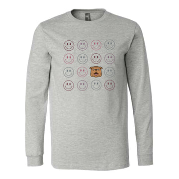 The Smiles for Bully | Athletic Heather Long Sleeve
