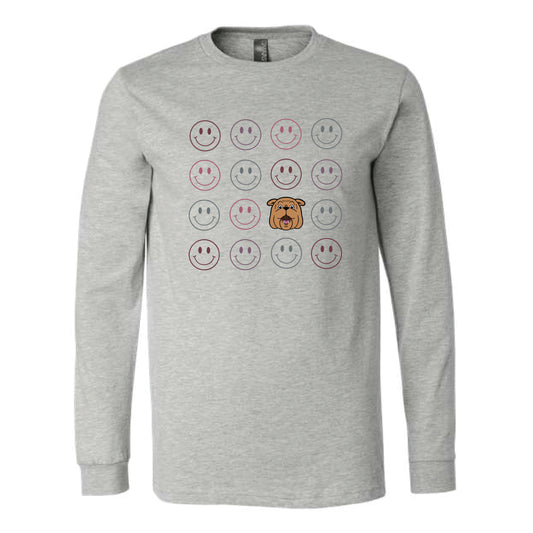 The Smiles for Bully | Athletic Heather Long Sleeve