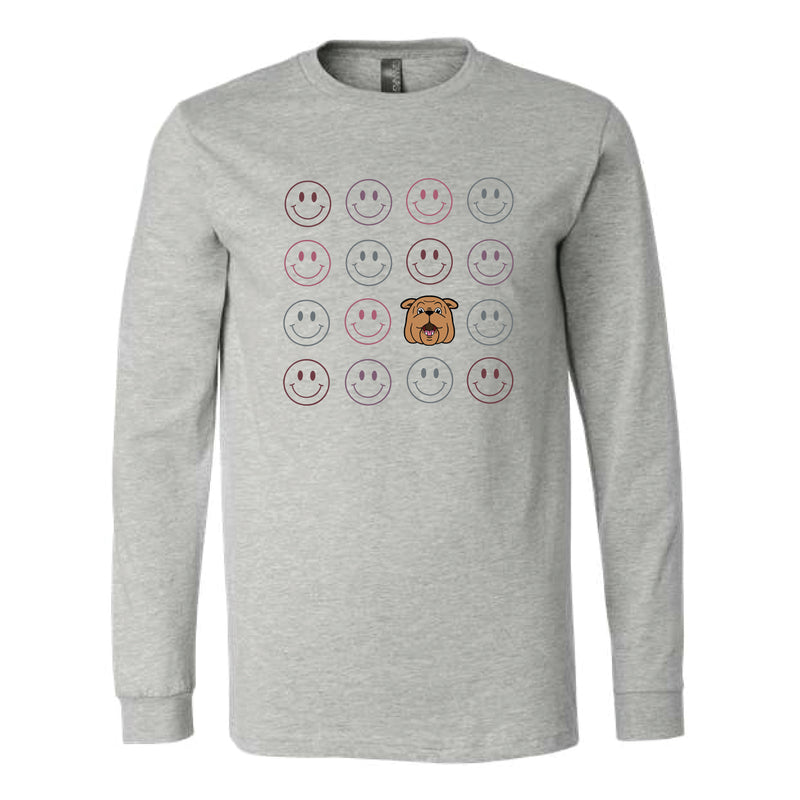 The Smiles for Bully | Athletic Heather Long Sleeve