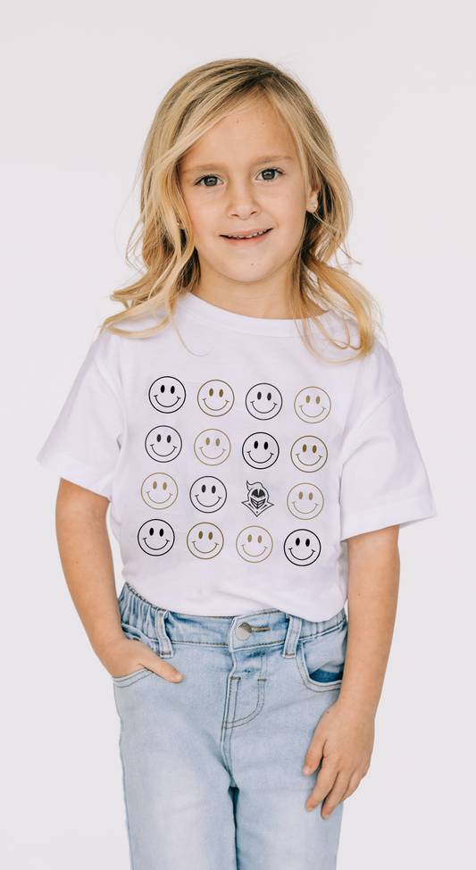 The Smiles for Knightro | Youth White Tee