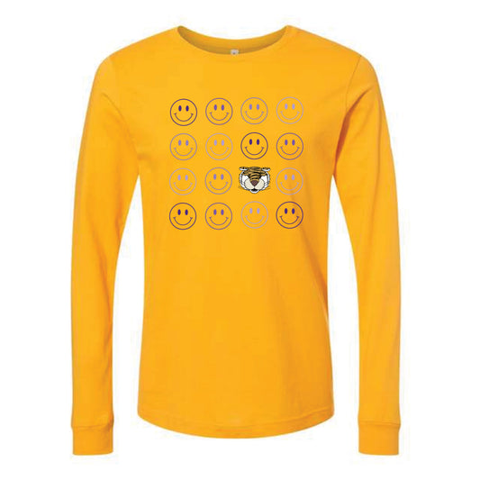 The Smiles for Mike the Tiger | Gold Long Sleeve