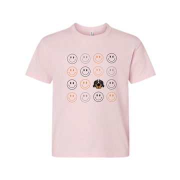 The Smiles for Smokey | Youth Soft Pink Tee