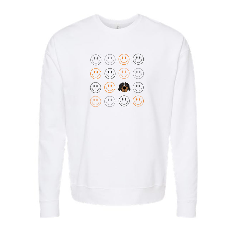 The Smiles For Smokey | White Sweatshirt