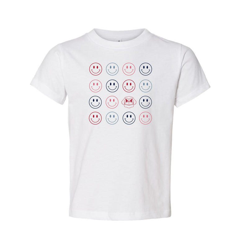 The Smiles For Sparky | Toddler White Tee