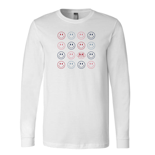 The Smiles for Sparky | White Long Sleeve
