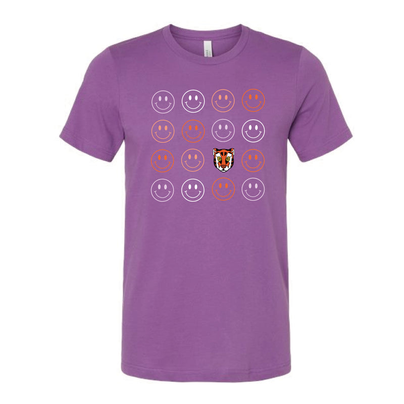 The Smiles for the Tigers | Royal Purple Tee