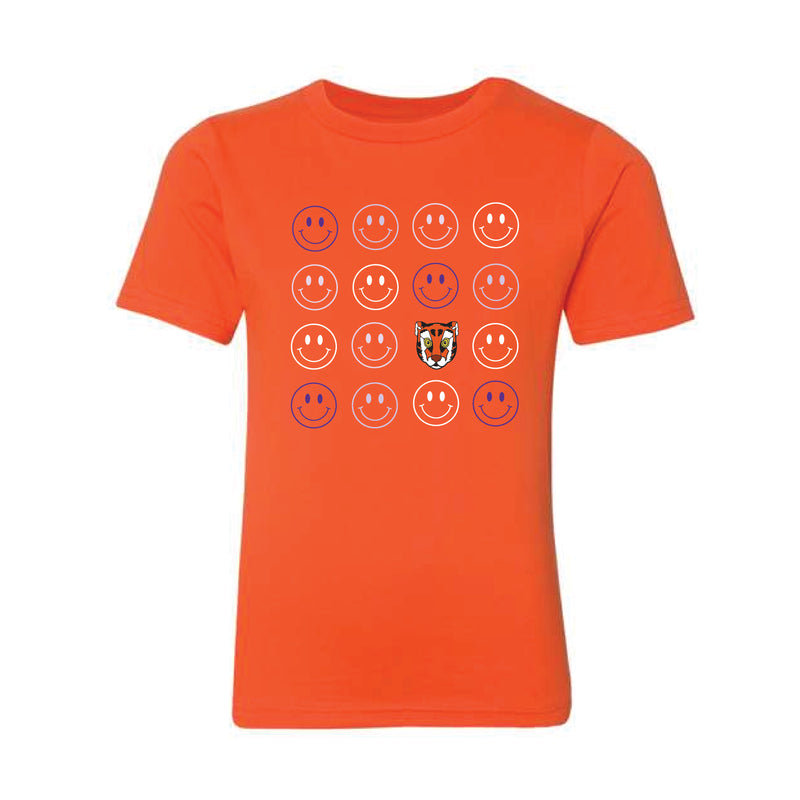 The Smiles for the Tigers | Youth Orange Tee
